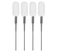 VALICLUD 4 Piezas Frasco Gotero De Aceite Esencial Pipetas Cuentagotas De Plástico Para Goteros Para Líquidos Para Aceites Uso Manualidades y Cuidado Personal