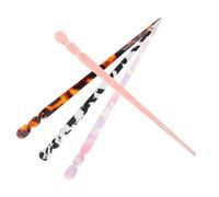 VALICLUD 4 Piezas Horquilla palo de pelo retro oriental estilo pasador de pelo tu accesorios palillos de pelo palos de pelo de niña palillo de pelo chino palos de pelo colgantes el plastico