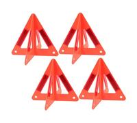 VALICLUD 4 Piezas Kit de Triángulos Reflectantes de Advertencia para Emergencias Carretera de Seguridad para Vehículos Diseño y Ligero para Situaciones de Avería