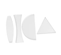 VALICLUD 4 piezas Lentes Ópticas Físicas para Enseñanza Incluye Lente Convexa Cilíndrica Equipo Didáctico Preciso para Experimentos de Refracción y Convergencia de Luz Física