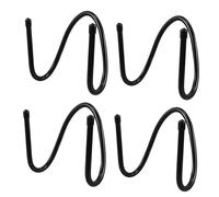 VALICLUD 4 Piezas Soporte para Rodillos de Amasar Resistente y Organizador de Pared para Almacenamiento y Exhibición de Optimiza con Ganchos Accesibles para Utensilios de Repostería