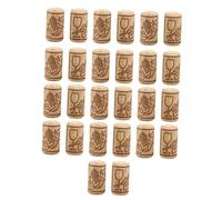 VALICLUD 40 piezas Tapones para Vino Reutilizables Sellado Hermético para Botellas Colores Surtidos Duraderos y Prácticos para Cocina y Comedor