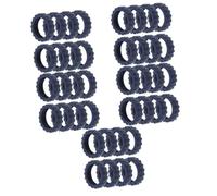 VALICLUD 40piezas Fundas Protectoras para Ruedas De Maletas Cubiertas Antidesgaste para Equipaje Reducción De Ruido y Vibraciones para Maletas Ruedas