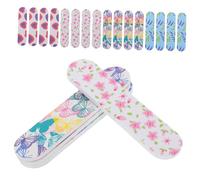 VALICLUD 40piezas Mini De Uñas Esponjas Para Manicura Pulidores De Uñas Para Salón Herramientas De Manicura Suministros De Esponja Para Decoración Tablas Para Pulidor