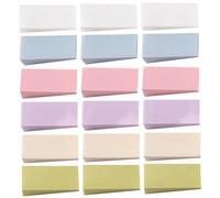 VALICLUD 48 Piezas Esponjas de Degradado para Manicura Esponjas para Herramienta Multifuncional de Maquillaje y Decoración para Aprendices
