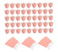 VALICLUD 48piezas Cajas de Palomitas de Maíz Desechables Unidades Estilo Vintage para Fiestas de Cine Aperitivos Individuales Recipientes Portátiles para Guardar Bocadillos