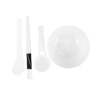 VALICLUD 4juegos Tazones De Facial Diy Herramientas De Belleza Versátiles Para Mezclas De Tratamientos Accesorios De Cuidado Piel Para Esteticistas Material Duradero y Seguro