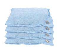 VALICLUD 4piezas Bolsas Purificadoras De Aire De Activo De Bambú Desodorantes Interiores Para Eliminar Humedad y Olores Armarios Coches y Hogares