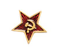 VALICLUD 4piezas Broche De De Marxista Pin De Comunismo Adorno De Aleación Para Hombres y Mujeres Decoración Para Ropa Bufandas y Accesorios