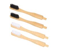 VALICLUD 4piezas Cabezal De Cepillo De Dientes De Madera Biodegradable Portátil De De Cepillo De Reemplazables Para Esquinas Difíciles