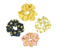 VALICLUD 4piezas Coleteros Elásticos Diseño De Piña Pelo Tocados Gomas Pelo Para Fiesta o Día Día