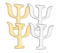 VALICLUD 4piezas De Broche De Diseño De Psicología Estilo Japonés Accesorio Para Vestido Broches Para Ropa Broches Para Mujeres Prendedor De Cuello Prendedor De Broche