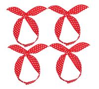 VALICLUD 4piezas Diadema De Lunares Para Mujer Aro Pelo Accesorios Pelo Para Fiestas Casuales