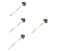 VALICLUD 4piezas Herramienta De Punzón Decorativa De Pavo Real Para Accesorio Práctico Para Mejorar La Experiencia De Fumar Diseño Retro De Cobre Para Aficionados