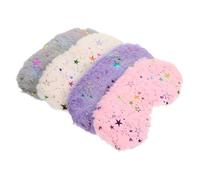 VALICLUD 4piezas Máscara Para Dormir Antifaces Adorables Color Estrellas Material Imitación Seda Para Viajes Actividades Al Aire y Uso Doméstico