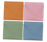 VALICLUD 4piezas Minibolsas De Maquillaje Neceser De Cosméticos Portátil para Mujer Organizador Pequeño para Viaje Bolsa De Almacenamiento para Bolso