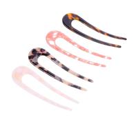 VALICLUD 4piezas Peine de Horquilla Forma Palillos Pelo Ácido Acético Accesorio Cabello Femenino para Peinar Peinados Chinos