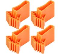 VALICLUD 4piezas Tapones Antideslizantes para Patas de Escalera de Plástico de Protectores Resistentes para Escaleras Plegables y Multifuncionales Base Segura para Suelos