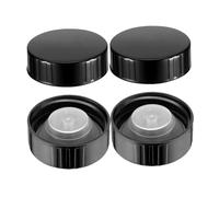 VALICLUD 4piezas Tapones De Rosca Plásticos Redondos Para Botellas De Tapas Selladas Reutilizables Para Jarras y Botellas De Vino Tapones De Sellado Antideslizantes