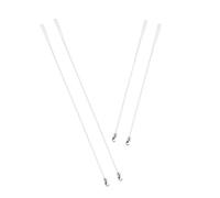 VALICLUD 4piezas Varillas De Fibra De Vidrio De Repuesto para Persianas Verticales Gancho De Aleación para Ventanas y Puertas Instalación DIY y Control De Luz Unidades