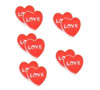 VALICLUD 5 Juegos Broche Alfiler De Corazón Empujar Alfiler De Ropa Pin Insignias Favores De Boda Cuerpo Hombres Pasador Pansexual Patas Flor En El Ojal Acollador Rojo Aleación 2 Piezas * 5
