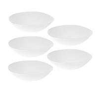 VALICLUD 5 Pares Almohadillas Sujetador Redondas Transpirables de Poliéster para Deportes Bañadores Yoga Bras Diseño Fino y Resistente Reutilizables para Comodidad y