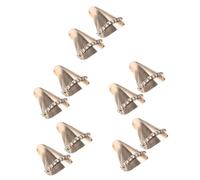 VALICLUD 5 Pares protector de dedos high heels protector de punta de tacón hacer clic interior Cubrir cubierta decorativa para la punta del zapato protector de punta de tacones altos Metal