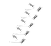 VALICLUD 5 piezas Broche de Aleación con Cadena y Borla Diseño de Cigarra Animal Pin de Solapa para Hombre y Mujer Accesorio Elegante para Traje y Camisa