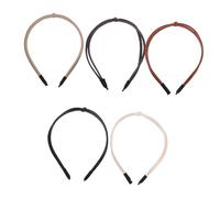 VALICLUD 5 Piezas Diadema De Diadema De Cuero Moda Delgado Trenza Diaditas Para Mujeres. Diademas Para Mujeres Diademas De Mujer Bandas De Cabeza De Mujer Cuero