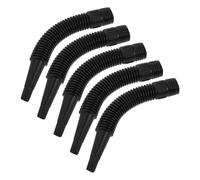 VALICLUD 5 piezas Manguera Plástica Flexible Extendida para Aceite Tubo de Drenaje y Relleno para Motor para Coches Motos y Equipos de Jardín Adaptable y Resistente