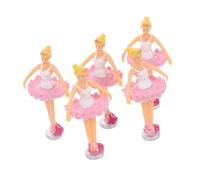 VALICLUD 5 Piezas Muñecas Ballet para Caja Música Figuras Princesas Giratorias Accesorios Decorativos para Coleccionistas y Regalos Diseño Adorable y Duradero