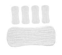 VALICLUD 5 Piezas Pañal de algodón reutilizables de tela recién nacido registro para insertos de algodón para inserciones de de tela bebé