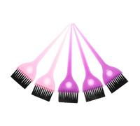 VALICLUD 5 piezas Peine Aplicador Tinte Profesional Colorido y Práctico Herramienta Duradera para Peluquería y Casa Fácil de Lavar y Secar para Aplicar y Coloración Color Color Aleatorio