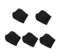 VALICLUD 5 Series Para Gafas Limpieza De Gafas Azul Limpiador Lentes Gafas De Tela Paño De Pelusa Paño Para Gafas Tela De Ceñador De Ojo Fibra Extrafina Black 50 Piezas X 5