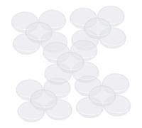 VALICLUD 50 Pcs Cubierta de Reloj Transparente Cubierta Transparente para Reloj Accesorio de reparación de Reloj Reparación de Reloj DIY marcar Protector Espejo Cubrir Acrílico