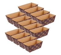 VALICLUD 50 piezas Copa de Pastel de Alimenticio para Cumpleaños Bodas y Reuniones Familiares Base Antiadherente para Muffins y Pequeños Postres