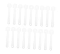 VALICLUD 50 piezas Mango de Abanico Transparente Grueso para Manualidades DIY Palos de Plástico para Ventilador Accesorio Versátil para Reemplazo y Creación de de Mano