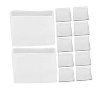 VALICLUD 50 Piezas Pantalones de Anti-Deslizamiento del Estante empuñaduras Transparentes Percha de Tela Tiras Transparentes Tiras de Hombro para Perchas Gel de sílice