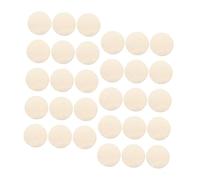 VALICLUD 50 Piezas Unidades Almohadillas Exfoliantes Faciales de Lufa Natural para Ducha Cuerpo y Maquillaje para Mujeres y Hombres Uso Múltiple