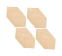 VALICLUD 500 piezas Papel Antiadherente para Hamburguesas Cuadrado Papel Separador Resistente Aceite y Agua para Congelador y Cocina