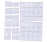 VALICLUD 500 Piezas Pegatinas para Mechas de Vela Adhesivas Dobles Espuma Fina Resistente al Calor para Manualidades de Velas Paquete de Unidades para Fijar Mechas Su Lugar