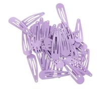 VALICLUD 50piezas Pinzas Cabello Presión Forma De Gota De Agua Pinzas Cabello De Metal Para Mujer Accesorios Para Peinar El La Fiesta