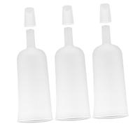 VALICLUD 50piezas Tapón Gotero Para Ampolla De Plástico Transparente Con Cabezal Dispensador Para Aceites Esenciales Líquidos y Proyectos De Bricolaje