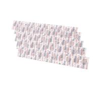 VALICLUD 50piezas Tejido Elástico Transpirable Parches Ovalados Vendas Pequeñas Para Puntas Dedos Almohadilla Antiadherente Parches Transpirables Vendas Dedos Tejido Uso Diario