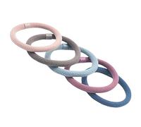 VALICLUD 5piezas Bandas Elásticas Cabello Coleteros Accesorios Cabello para Mujeres Niñas y Adultos Grueso Cuerdas Elásticas