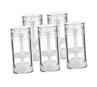 VALICLUD 5piezas Botella de Antitranspirante Dispensadora Rellenable Contenedores de Envase Vacío para Bricolaje Pack para Desodorante Mujer
