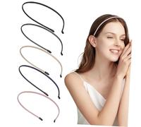 VALICLUD 5piezas Diademas Para Mujeres De Sólidos Profundo Accesorios De Moda Para Cuidado Facial y Estilo Diario
