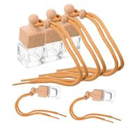 VALICLUD 5piezas Frasco De Perfume Vacío Para Coche Difusor Colgante Para Coche