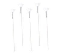 VALICLUD 5piezas Pincel De Maquillaje De Nailon Pinceles Nylon Para Aplicar Mascarillas Faciales Herramientas De Belleza Pinceles De Nylon Para Uso Salón o Hogar