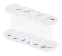 VALICLUD 6 Etiquetas para Estetoscopio Reutilizables Hebilla Abierta, Portatarjetas de Identificación Duraderas para Tubo de Fonendoscopio, Etiquetas Removibles Ideales para Uso